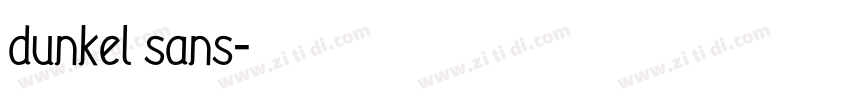 dunkel sans字体转换 dunkel sans字体转换